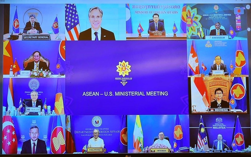 The virtual ASEAN-US Ministerial Meeting