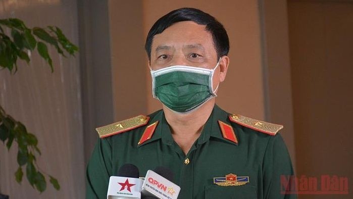 Head of the Vietnamese delegation to 2021 Army Games Maj. Gen. Pham Van Thai.