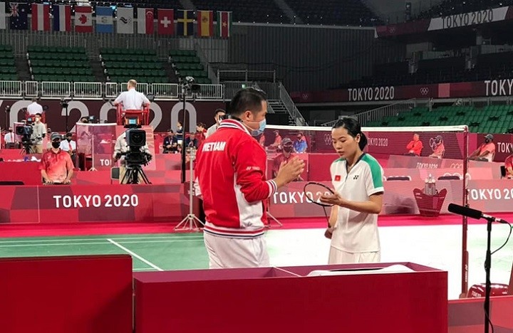Vietnamese shuttler Nguyen Thuy Linh records positive results at the recent Tokyo 2020 Olympics.