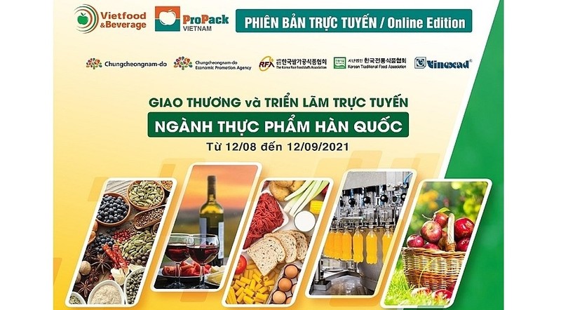 The virtual Vietfood & Beverage - Propack Ho Chi Minh City international expo is scheduled to be held from August 12 to September 12. (Photo: VNA)