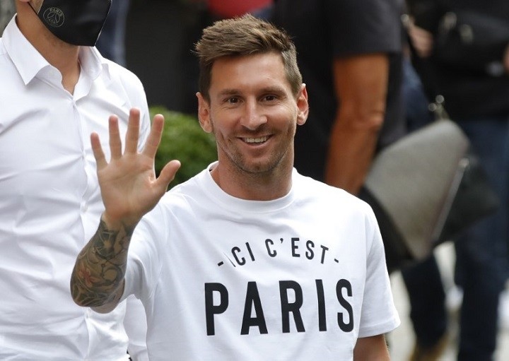 Soccer Football - Lionel Messi arrives in Paris to join Paris St Germain - Paris, France - August 10, 2021 Lionel Messi arrives at the Royal Monceau Hotel. (Photo: Reuters)