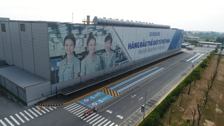 Samsung is planning to further expand its investment in Vietnam. (Photo: congthuong.vn)