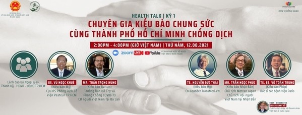 The webinar attracts many overseas Vietnamese experts (Photo: organising board)