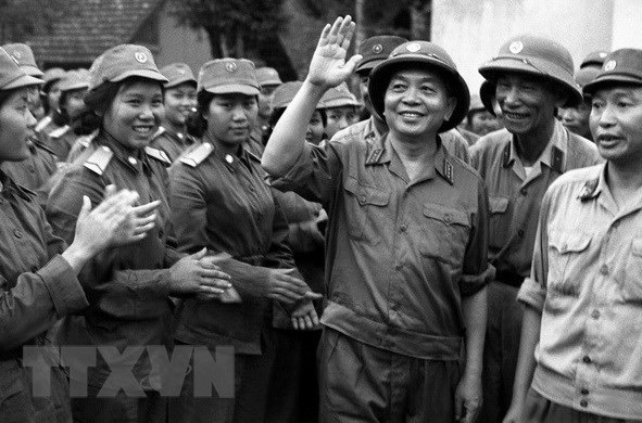 General Vo Nguyen Giap was an excellent disciple of President Ho Chi Minh and the eldest Brother of the Vietnam People's Army. (VNA File Photo)