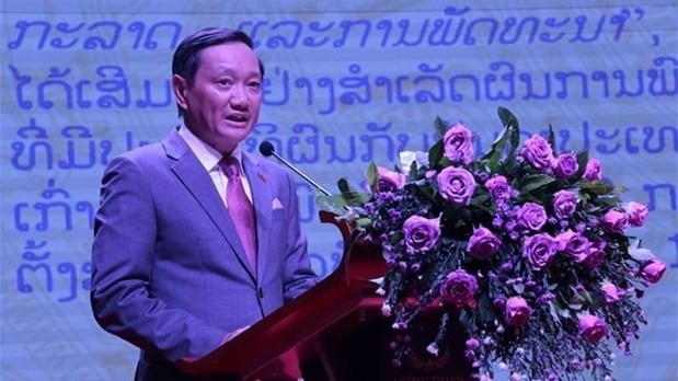 Vietnamese Ambassador to Laos Nguyen Ba Hung (Photo: VNA)