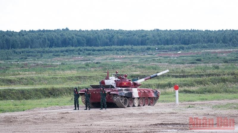 Vietnam finished second in Group 1 of the qualifying round of the “Tank Biathlon” at the ongoing International Army Games 2021.