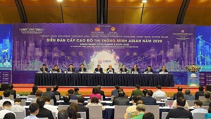 The ASEAN Smart Cities Summit and Expo 2020 was held in Vietnam. (Photo: Ministry of Construction)