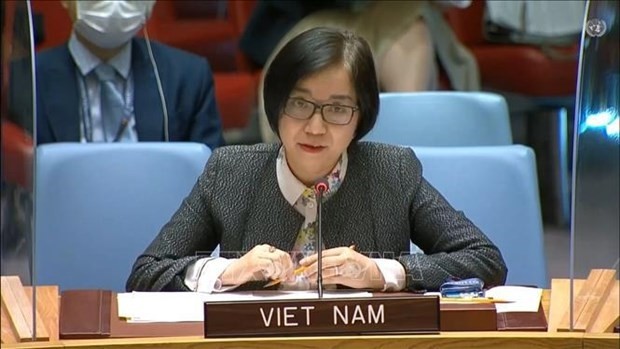 Nguyen Phuong Tra, Deputy Permanent Representative of Vietnam to the UN (Photo: VNA)