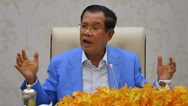 Cambodian Prime Minister Samdech Techo Hun Sen (Photo: AFP/VNA)