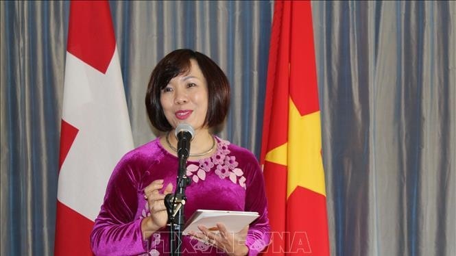 Vietnamese Ambassador to Switzerland Le Linh Lan (Photo:VNA)