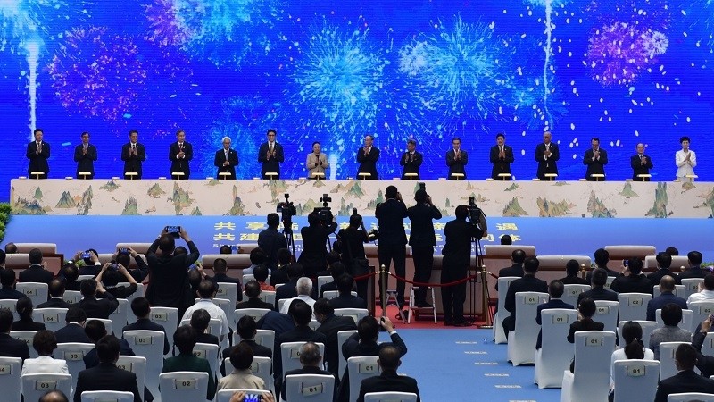 The opening ceremony of the China-ASEAN Expo (Photo: VNA)