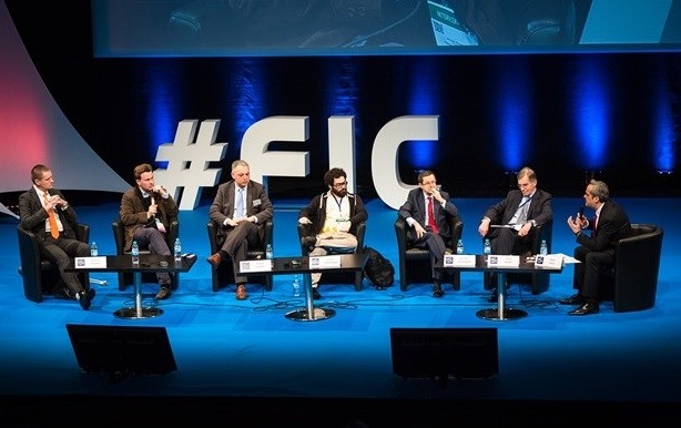 Speakers discuss at the 2021 International Cybersecurity Forum. (Photo: fic.com)