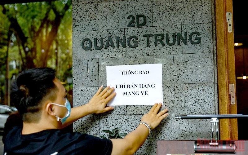 Some services in Hanoi will be permitted to re-open after September 15.