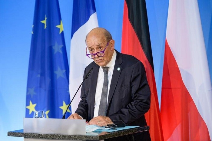 French Foreign Minister Jean-Yves Le Drian. (Photo: Reuters)