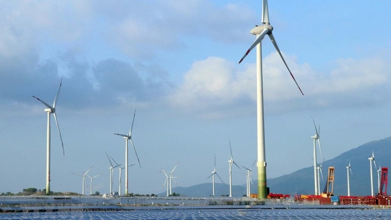 A wind farm in Ninh Thuan Province (Photo: VNA)