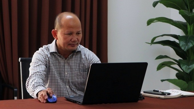 Researcher Uch Leang (Photo: VOV)