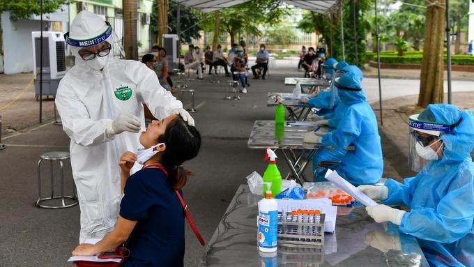 Vietnam recorded 8,681 new COVID-19 infections in the past 24 hours to 17:00 on September 20. (Photo: NDO)