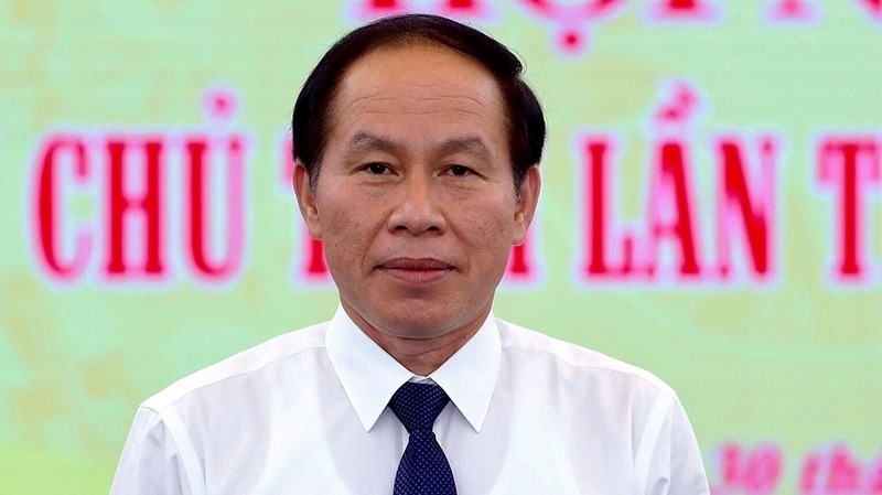 Le Tien Chau, member of the Party Central Committee cum Deputy President and General Secretary of the Vietnam Fatherland Front Central Committee.