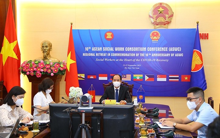 At the conference (Photo: The Ministry of Labour, Invalids and Social Affairs)