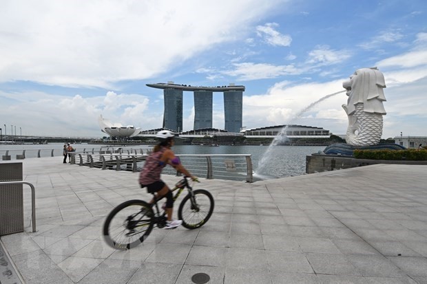 Marina Bay in Singapore - Illustrative image (Photo: Xinhua/VNA)