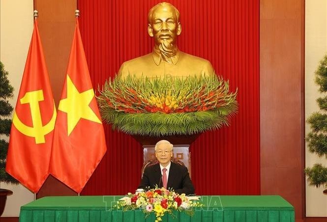 General Secretary of the Communist Party of Vietnam (CPV) Central Committee Nguyen Phu Trong. (Photo: VNA )