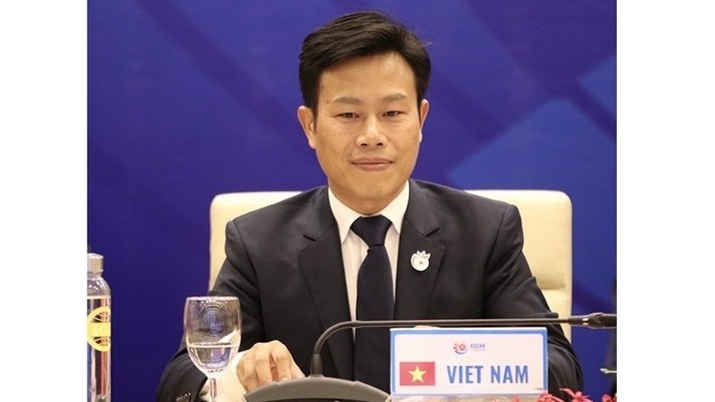 President of the Vietnam National University, Hanoi (VNU) Le Quan  (Photo: cand.com.vn/VNA)