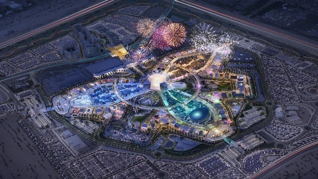 Expo 2020 Dubai complex. (Photo: Internet)