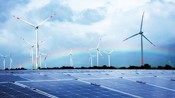 A renewable energy complex in Ninh Thuan province. (Photo: VNA)