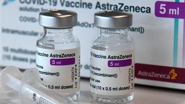 Doses of COVID-19 vaccine from AstraZeneca (Photo: AFP/VNA)