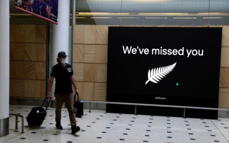 The “tourist bubble” between New Zealand and Australia was officially launched on April 19. (Photo: Reuters)