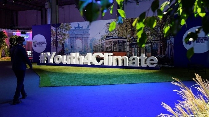 Youth4Climate pre-COP26 conference was held in Milan, Italy. (Photo: Reuters)