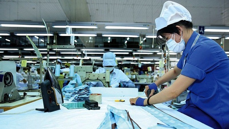The index of industrial production increased by 4.1% in nine months. (Photo: Nguyen Son)
