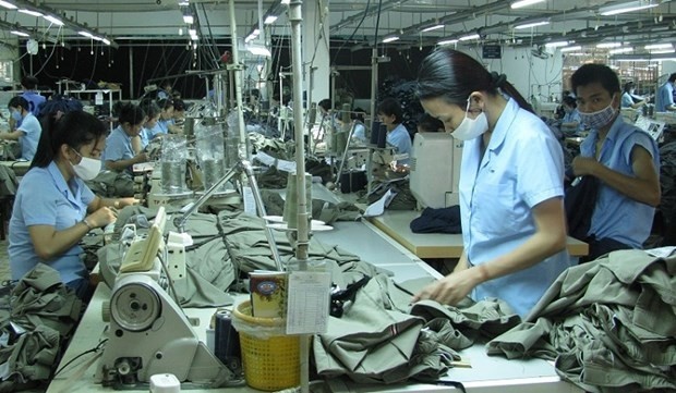 Workers at a garment factory in Vietnam. (Photo: VNA)