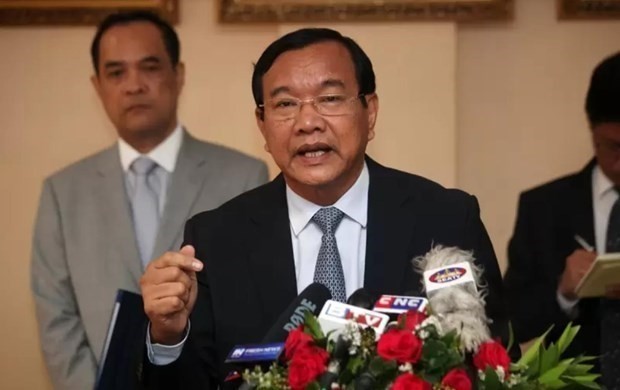 Cambodian Deputy Prime Minister and Minister of Foreign Affairs and International Cooperation Prak Sokhonn (Photo: cambodiadaily.com)