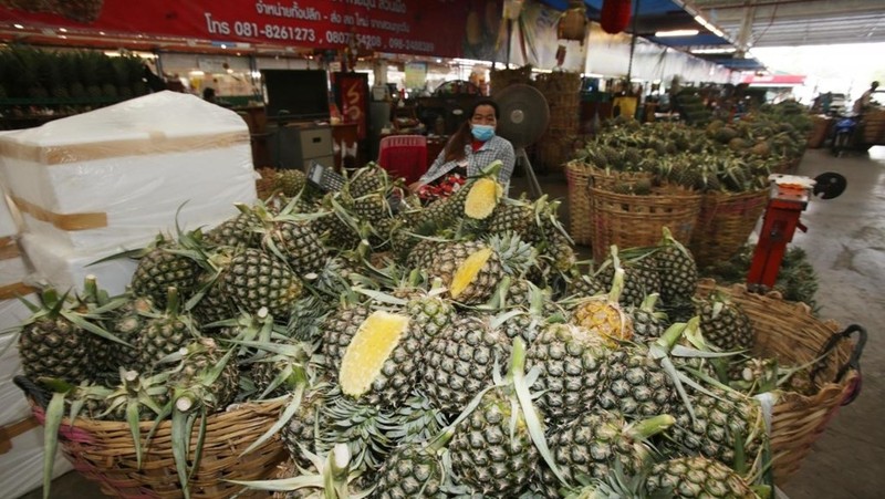 Thailand's fruit exports during the January-August reach US$5 billion. (Photo: VNA/Bangkok Post)