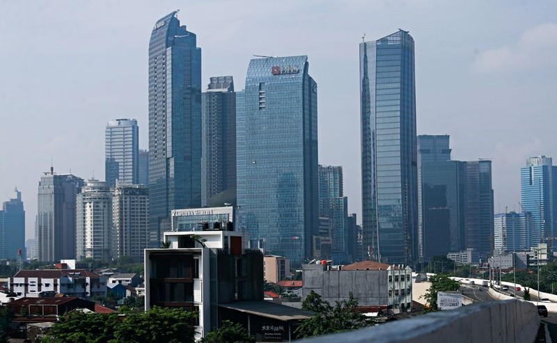 A general view of the skyline of Jakarta, the capital city of Indonesia, August 5, 2021. (Photo: Reuters)