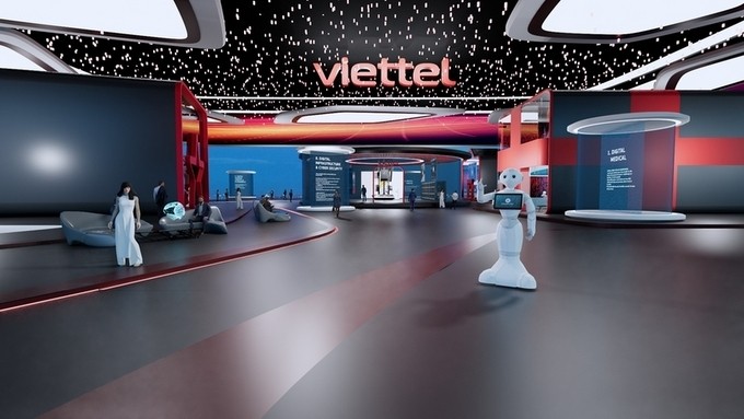 Viettel Group introduces many solutions at the ITU Digital World 2021. (Photo: qdnd.vn)