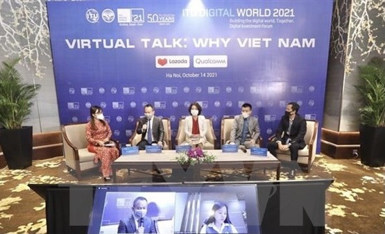 The Virtual Talk: Why Vietnam is held on the sidelines of the International Telecommunication Union (ITU) Digital World 2021 on October 14. (Photo: VNA)