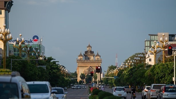 In Vientiane, Laos. (Photo: Xinhua/VNA)