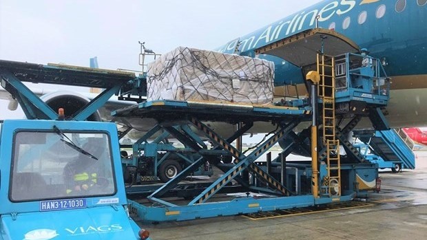 The transport is conducted using an Airbus A350 (Source: Vietnam Airlines)