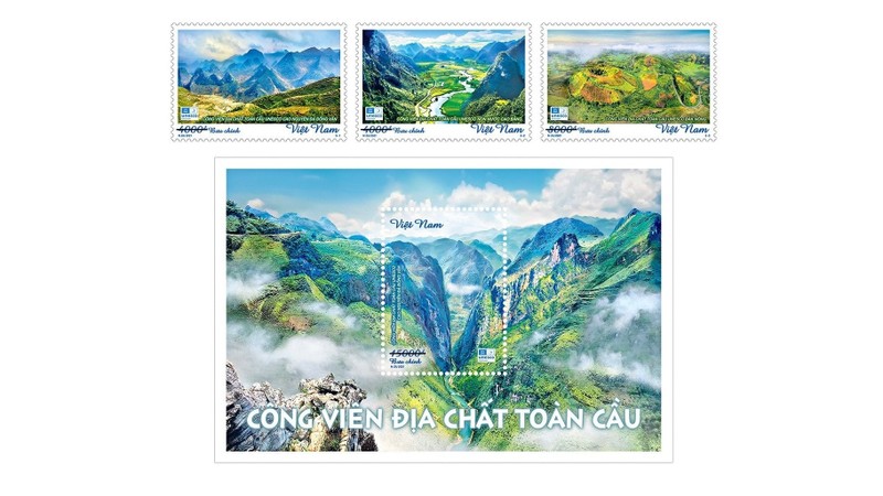 Stamp set released to honour global geoparks in Vietnam