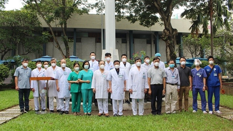 Medical workers of Thong Nhat Hospital (Photo: VNA)