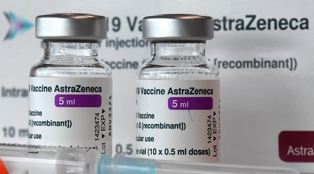 AstraZeneca COVID-19 vaccine. (Photo: AFP/VNA)