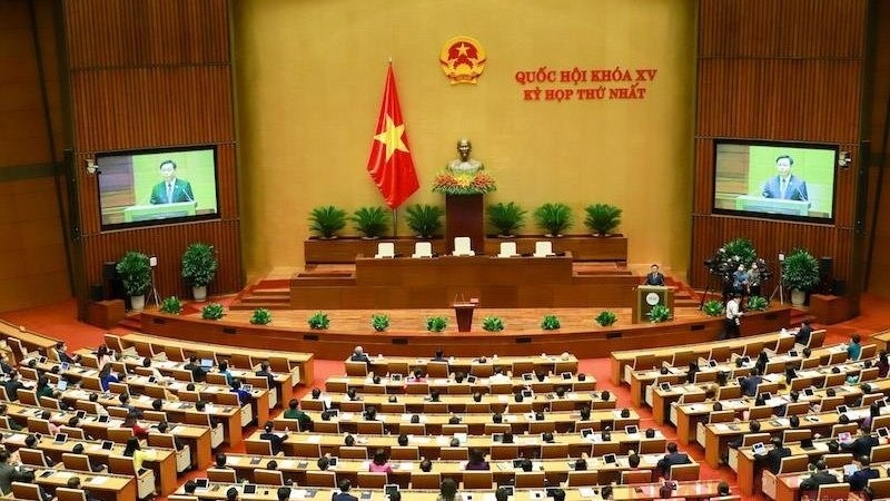 The 15th National Assembly convened its first session in Hanoi on July 20.