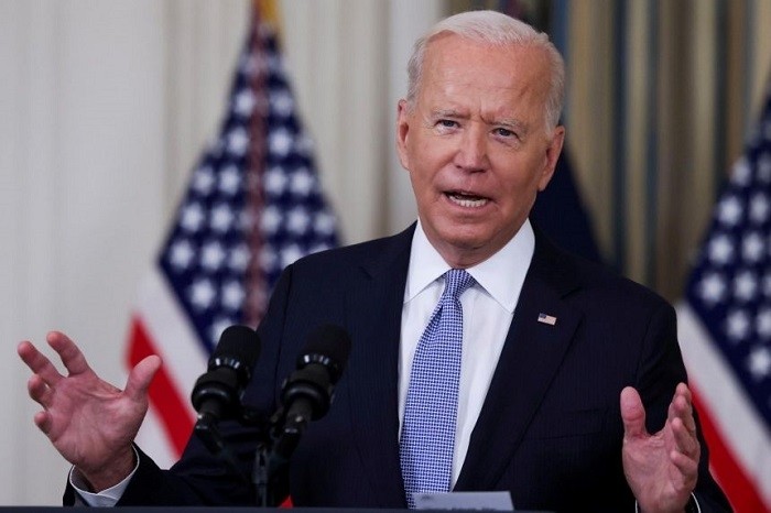 US President Joe Biden backs US$3.5 trillion spending plan. (Photo: Reuters)