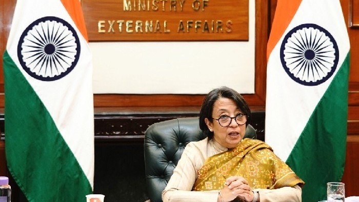 Secretary of the Indian Ministry of External Affairs Riva Ganguly Das (Photo: VNA)