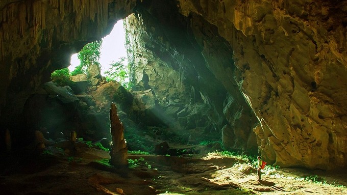 The caves in Phong Nha - Ke Bang National Park are ready to welcome tourists. (Photo: HUONG GIANG)