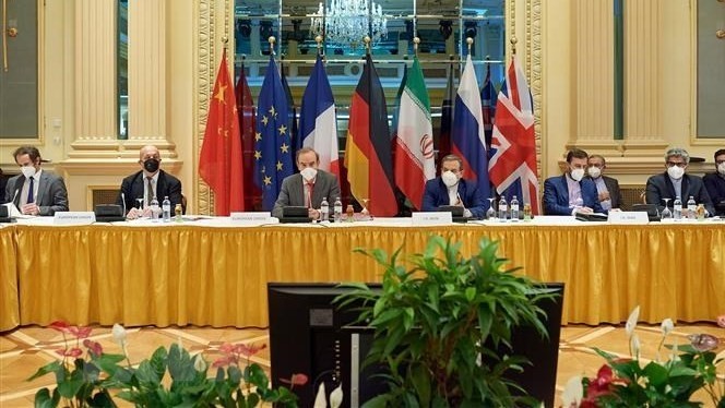 At the meeting of the Joint Commission on the JCPOA in Vienna, Austria on May 19. (Photo: xinhua/VNA)