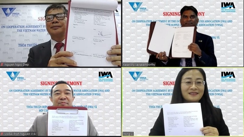 The virtual signing ceremony