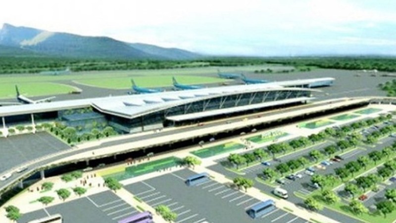The rendering of Sapa Airport
